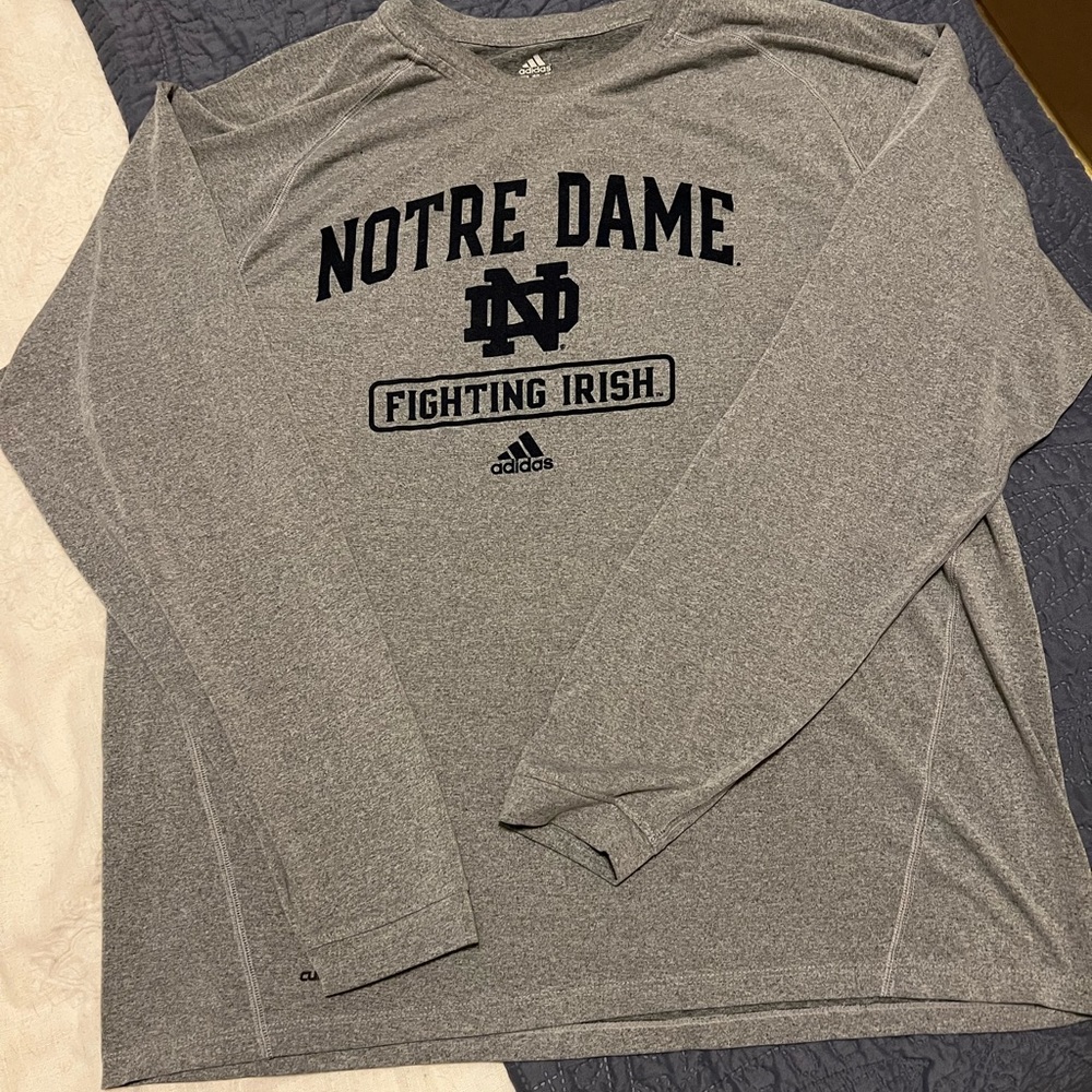 Men’s Adidas Notre Dame Workout Shirt